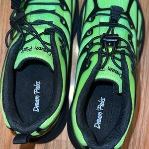 Dream Pairs Lime Green Athletic Shoes